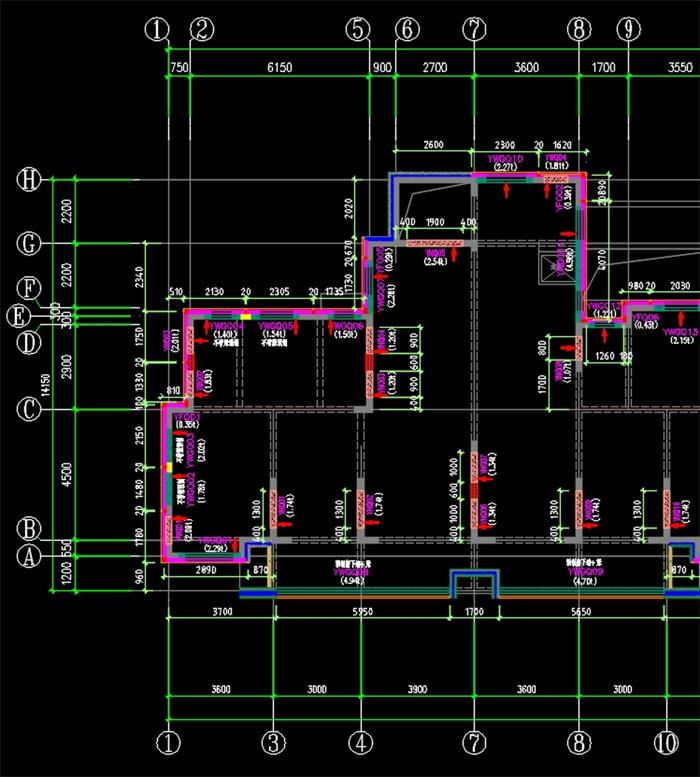 施工圖欣賞:上海富凝裝配式建筑BIM正向拆分設(shè)計(jì)(圖3)